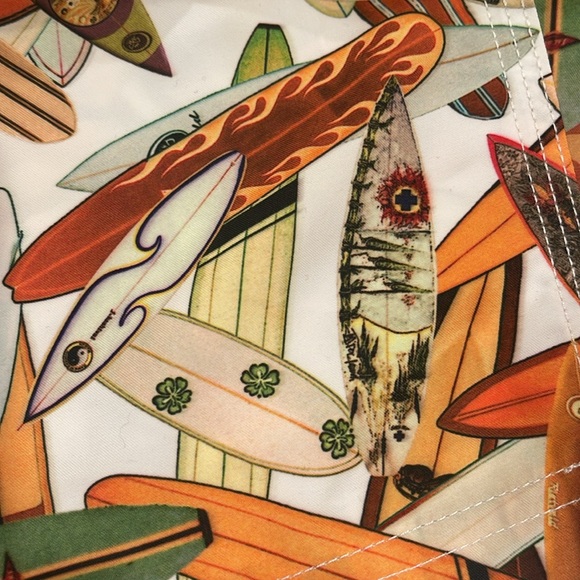 B0853 Vintage Rietveld Shorts made in USA. Size 34. Beautiful board shorts! - Picture 11 of 11